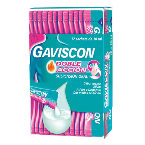 Gaviscon Doble Accion S.O.Sachet X12