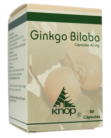 Ginkgo Biloba 40Mg X 60 Capsulas