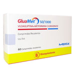 GluaMet (Vildagliptina/Metformina) 50/1000 mg X 60 Comp.