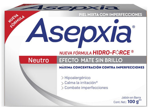 Asepxia Jabon Neutro 100 G.