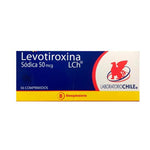 Levotiroxina Sodica 50 mcg x 56 Comprimidos