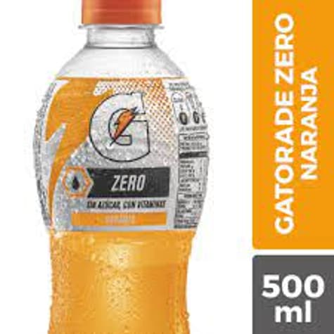 Gatorade Zero Naranja 500 ml