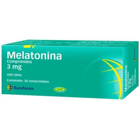 Melatonina 3Mg Eurofarma Comp