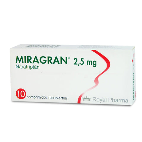 Miragran 2.5 mg x 10 Comprimidos Recubiertos