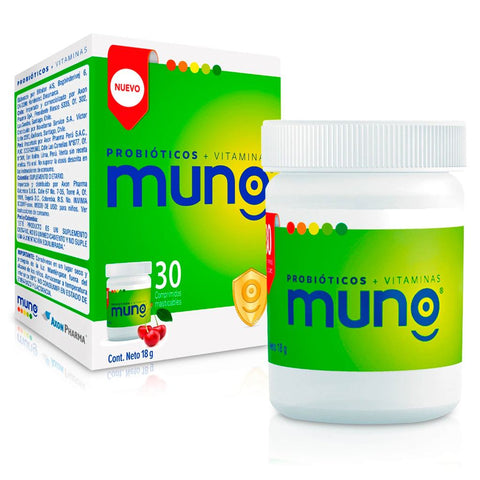 Muno X30 Comprimidos Masticables