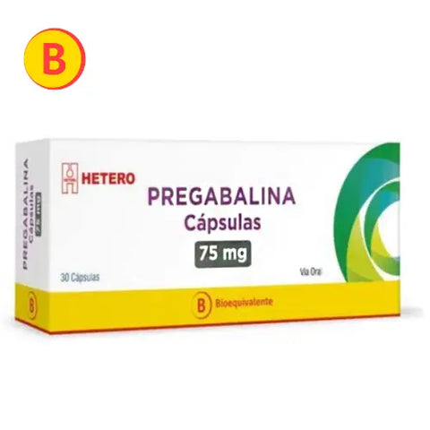 Pregabalina 75Mg X30Cap.