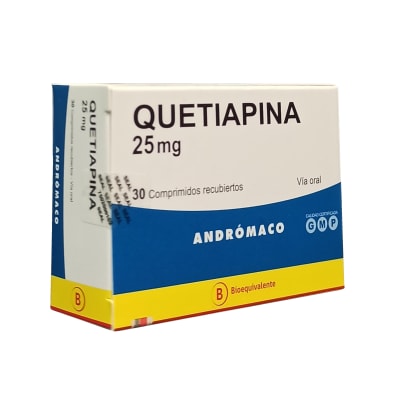 Quetiapina (B) 25Mg X30Com.