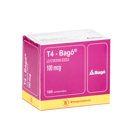 T4-Bago (B) (Levotiroxina Sodica) 100Mcg X100Com. Flexidosis