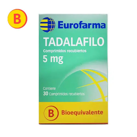 Tadalafilo 20 mg x 4 comp. Eurofarma
