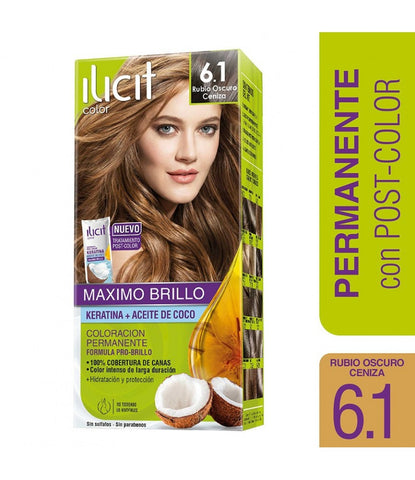 Ilicit Color 6.1 Rubio Oscuro Ceniza