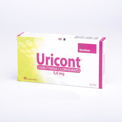 Uricont 5 mg x 40 comprimidos (Oxibutinina )