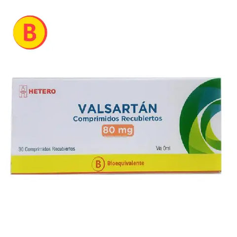 Valsartan 80 Mg Comp. Rec.