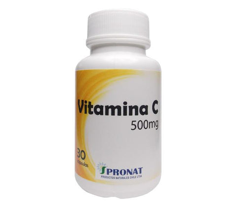 Vitamina C 500Mg 30 Capsulas