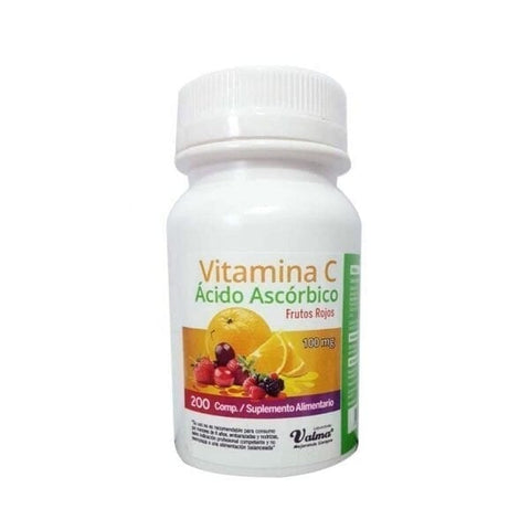 Vitamina C 100 mg x200 Comp. Masticables